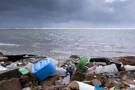 Marine pollution.