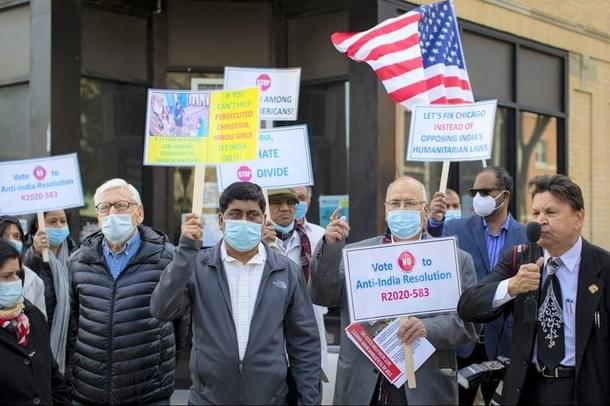 The Indian American community mobilised some level of resistance to counter this anti-India resolution.