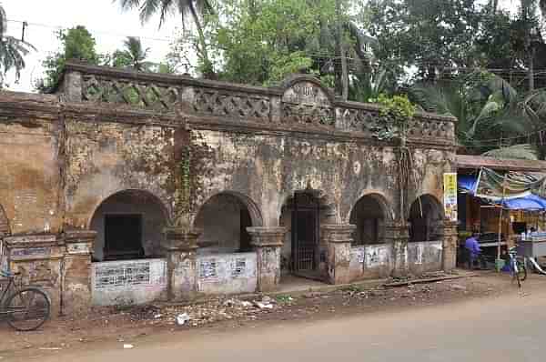 A dilapidated building of the Emar Mutt in Odisha.