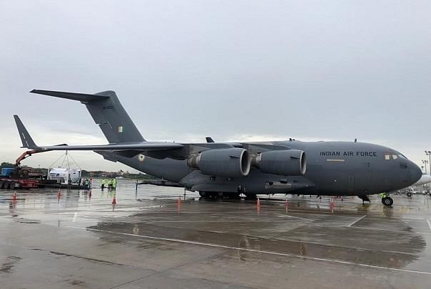 IAF C-17 (@PIBSrinagar/Twitter)
