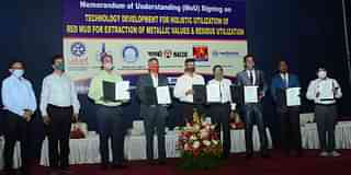 MoU Signing Ceremony on Technology Development for Holistic Utilization of Red Mud for Extraction of Metallic Values