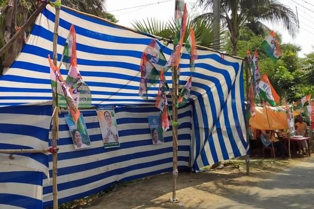 A Trinamool shelter (Twitter)