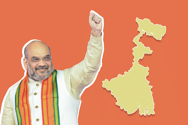 Home Minister Amit Shah (Illustration: Swarajya Magazine)