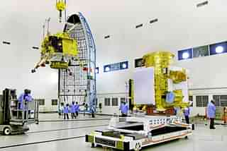 ISRO integrating Chandrayaan-2 modules. (ISRO)