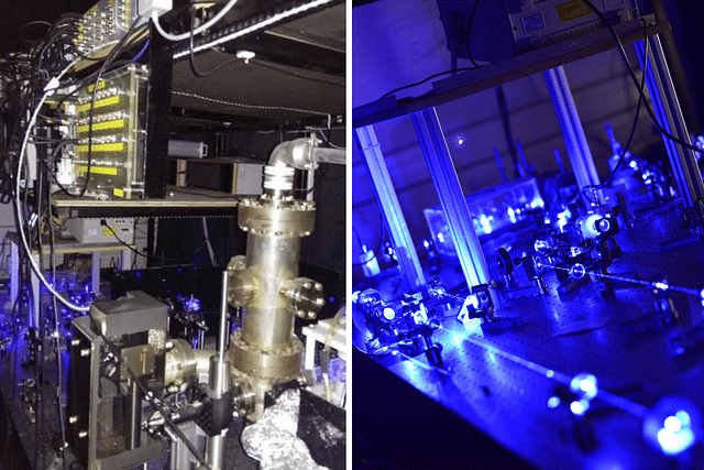 Quantum technology at Prof Umakant Rapol's lab at IISER Pune