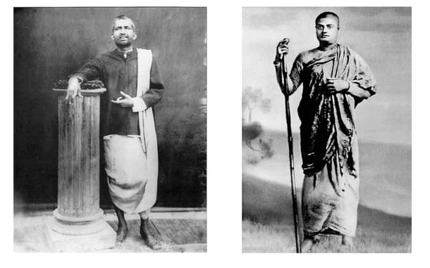 Sri Ramakrishna Paramahamsa and Swami Vivekananda 