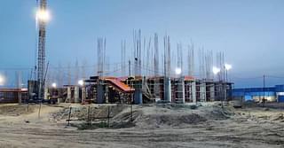 AIIMS Jammu Under Construction (Pic via Gurkirat Mand)