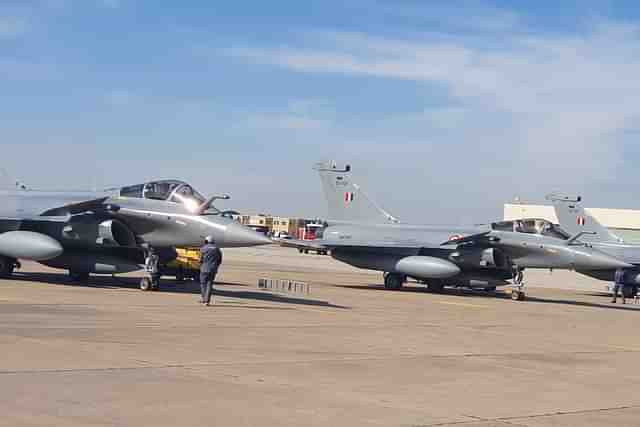 Rafale combat aircraft (Pic Via Twitter)