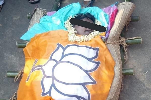 Slain BJP worker Gourab Sarkar