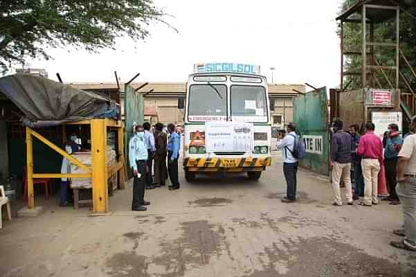 First tanker carrying liquid oxygen from Sterlite copper plant at Thoothukudi to required hospitals