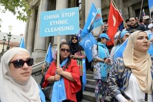 Protests against China. (Facebook)