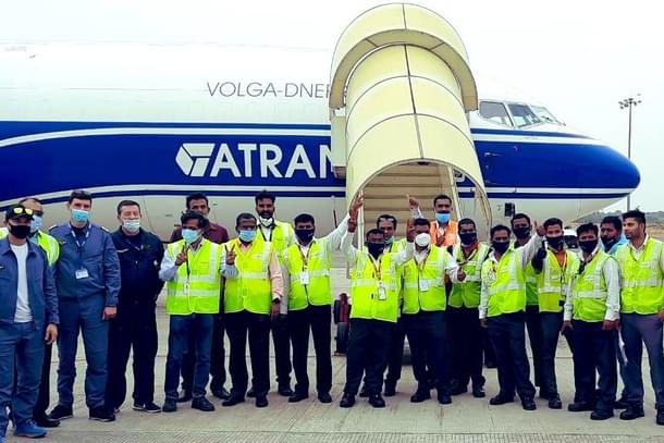 Sputnik V arrives in India (Source: @sputnikvaccine/Twitter)