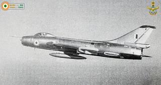 An Su-7 of the Indian Air Force during the 1971 war. (IAF/Twitter)