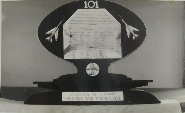 ‘Falcons of Chhamb’, Indo Pak War Trophy – 1971’ (Flight Lieutenant Gurdeep Singh/Bharat Rakshak)