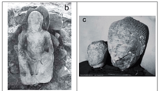 Medieval sculptures of the Buddha excavated from Lakshadweep, now stand disfigured, like the Bamiyan statues in Afghanistan.