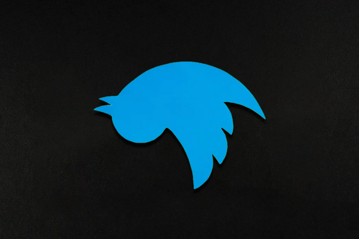 Twitter logo.