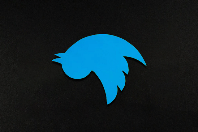 Twitter logo.