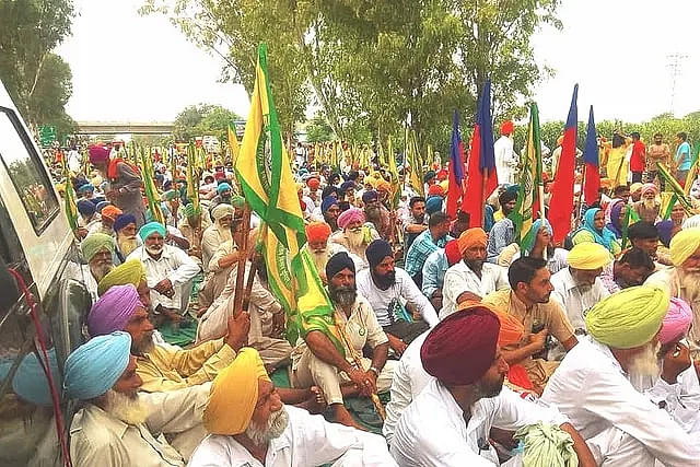 A picture of the farmer protests, used here for representation only