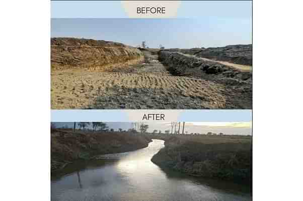 The effect of work done by NTPC and Art Of Living near Nagpur (PIB)