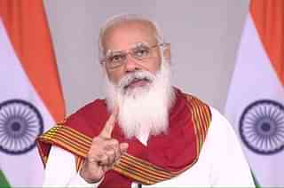 PM Modi addressing Vesak Global Celebrations on Buddha Purnima 2021 (Narendra Modi)