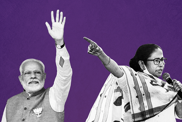 Narendra Modi and Mamata Banerjee.