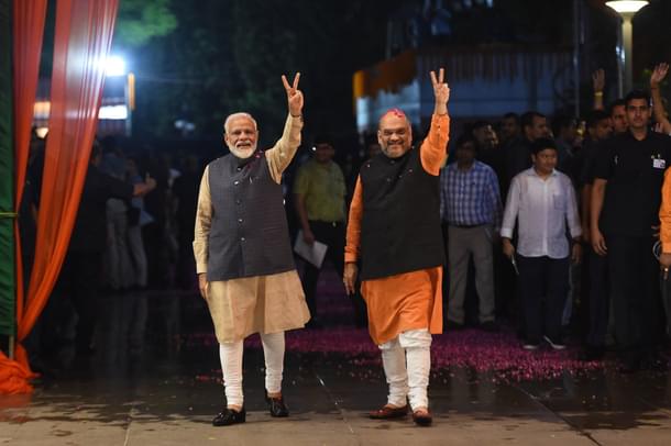 Prime Minister Narendra Modi and Home Minister Amit Shah.
