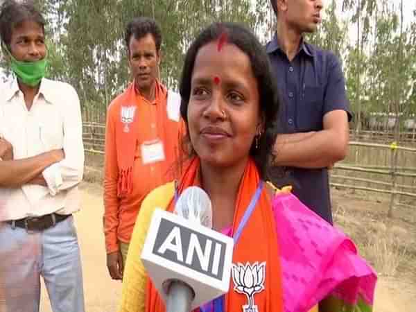 Chandana Bauri,  BJP MLA from Saltora