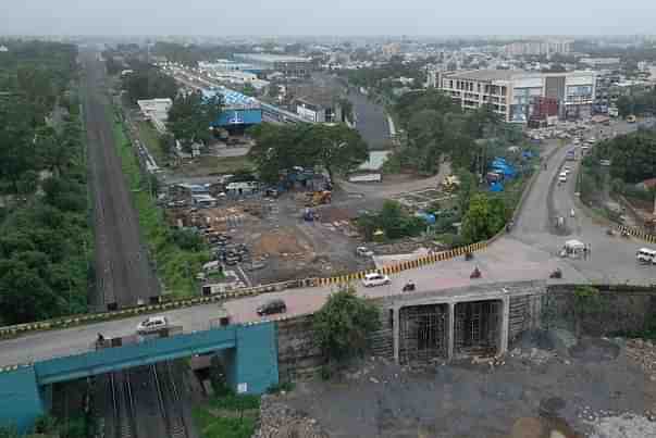 Newly built Road Over Bridge in Valsad, Gujarat (DFCCIL)