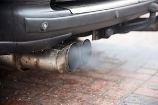 Government move to check vehicle pollution.