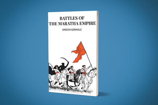 The cover of Aneesh Gokhale's 'Battles of the Maratha Empire'.