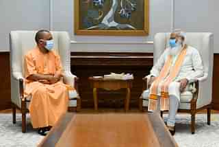 UP Chief Minister Yogi Adityanath and Prime Minister Narendra Modi 