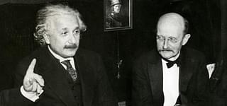 Einstein and Max Planck , 12-November-1931, Berlin