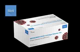 Meril's CoviFind for self-use rapid antigen test kit for Covid-19.