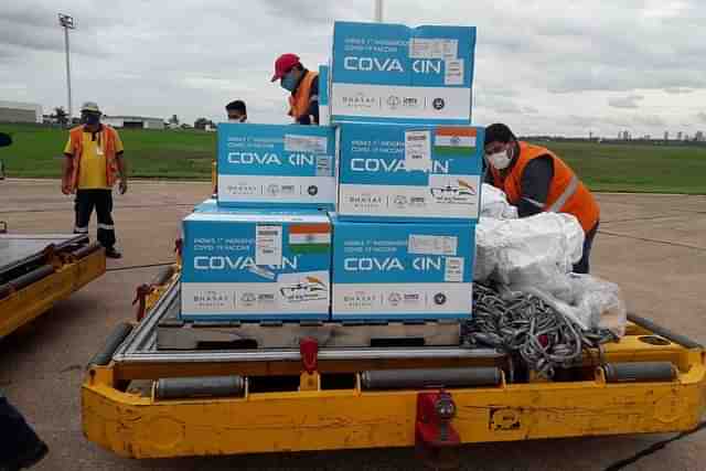 Covaxin Covid-19 vaccine (Pic Via Twitter)