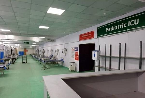 Pediatric ICU in Covid-19 hospital set up by DRDO in Srinagar (PIB)