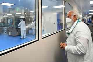 PM Modi at SII unit, Pune 