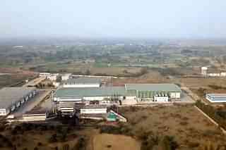 An aerial view of mega food park at Raipur (Food Processing Ministry)