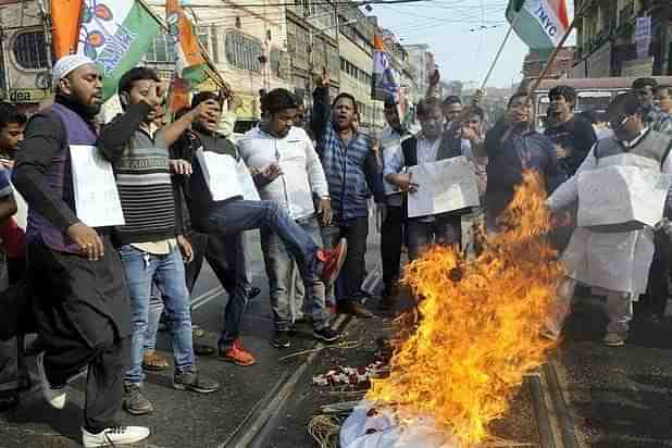 Violence in Bengal. (GettyImages)