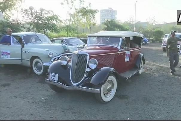 Photo from Vintage Car Rally in Ahmedabad in 2019 (ANI)