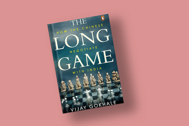 Cover of the book 'The Long Game' by Vijay Gokhale