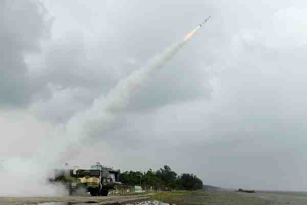 Akash-NG flight test (Pic Via PIB Website)