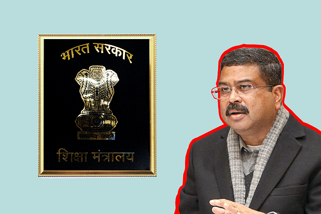 Education Minister Dharmendra Pradhan.