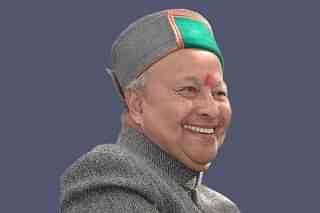 Former Himachal CM Virbhadra Singh (Pic Via Twitter)