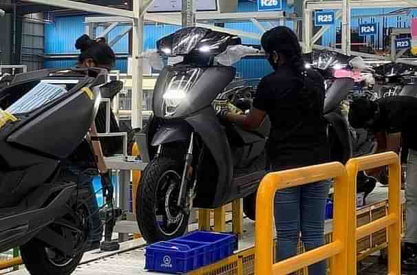 Ather factory at Hosur, Tamil Nadu (YourStory).