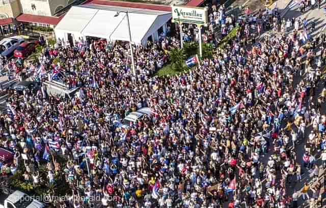 Protests In Cuba 
(twitter.com/Wirjil)