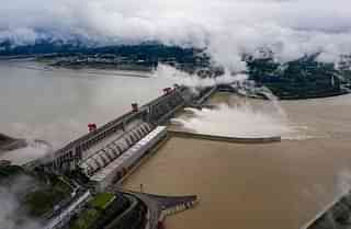 China state-affiliated media:
Water discharged from the Three Gorges Dam (2020)
