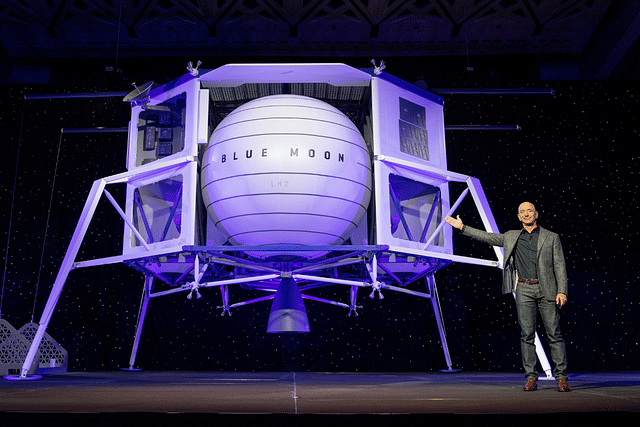 Amazon founder Jeff Bezos had shared his vision to go to space for the benefit of Earth in May 2019. (Photo: Blue Origin/Twitter)