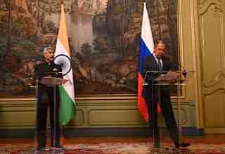 External Affairs Minister Dr S Jaishankar with his Russian counterpart Sergei Lavrov (AIR News)