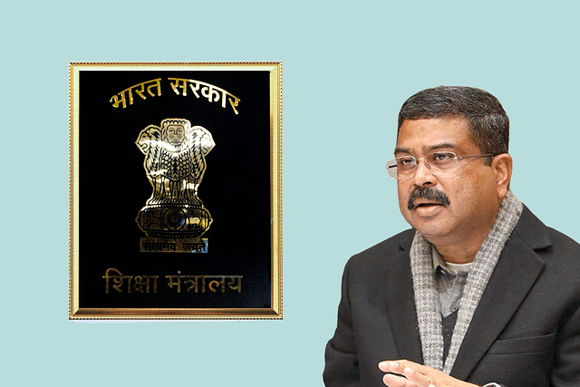 Education Minister Dharmendra Pradhan.