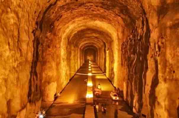 A strategic oil reserve near Visakhapatnam (Indian Strategic Petroleum Reserves Limited)